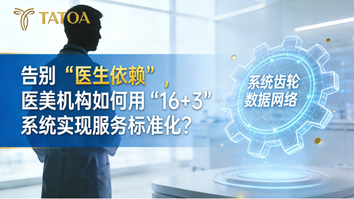 告别“医生依赖”，医美机构如何用“16+3”系统实现服务标准化？